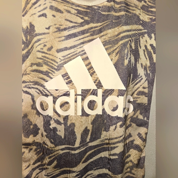 Adidas x Zoe Saldana Women's XL Aeroready Athletic Tee - Picture 3 of 11